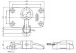 画像2: ダイワ　パワーホルダー BOATシリーズ用ベース台 R10011（パーツ） (2)